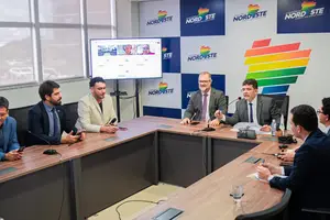 Em Brasília, Rafael Fonteles lidera ações do Consórcio Nordeste (Foto: Ascom/Governo do Piauí)