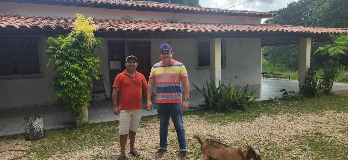 Empresário Edmilson Projet e Gustavo Henrique Presidente Estadual do DC 27 do Piauí