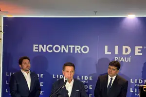Fonteles e Dória lançam fundação para atrair investimentos ao estado; LIDE Piauí (Foto: Eloy Figueiredo)