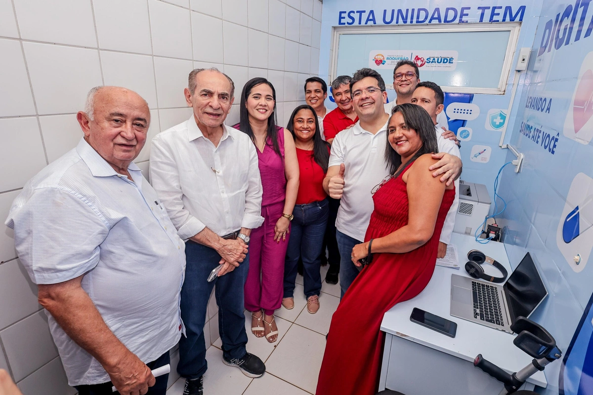 Governador e comitiva