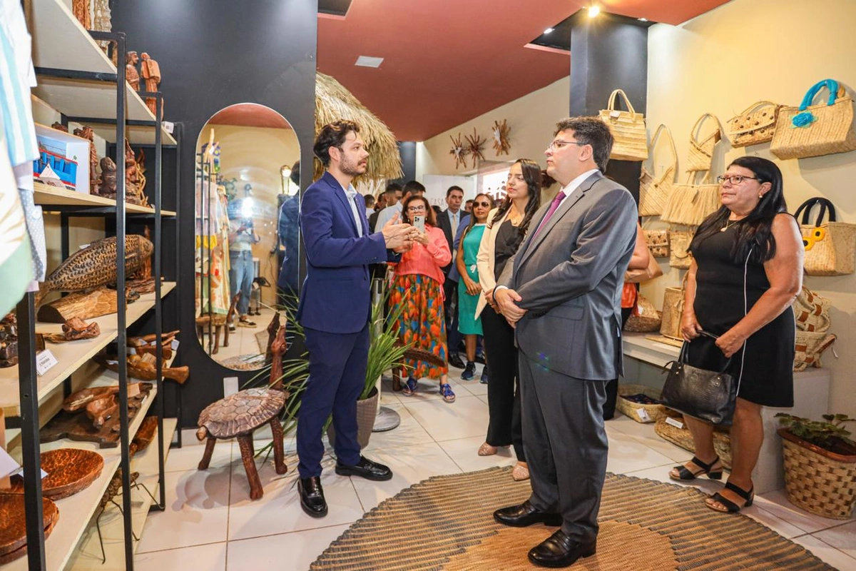 Governador inaugura Casa do Artesão para fomentar artesanato do Piauí