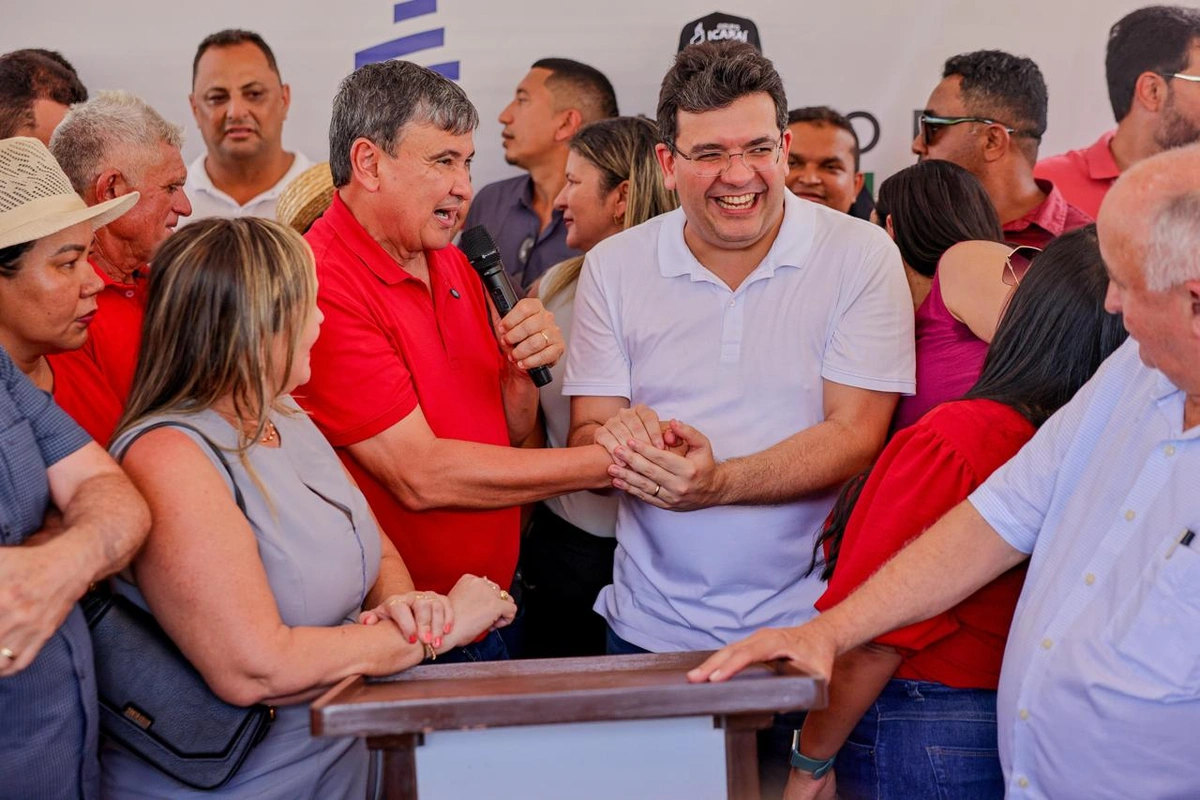 Governador Rafael Fonteles e o Ministro Wellington Dias