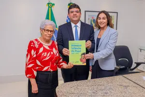 Rafael Fonteles sanciona Plano da Primeira Infância e convoca municípios para implementação (Foto: Ascom/Governo do Piauí)