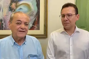 Silvio Mendes e Zé Neto (Foto: Reprodução)
