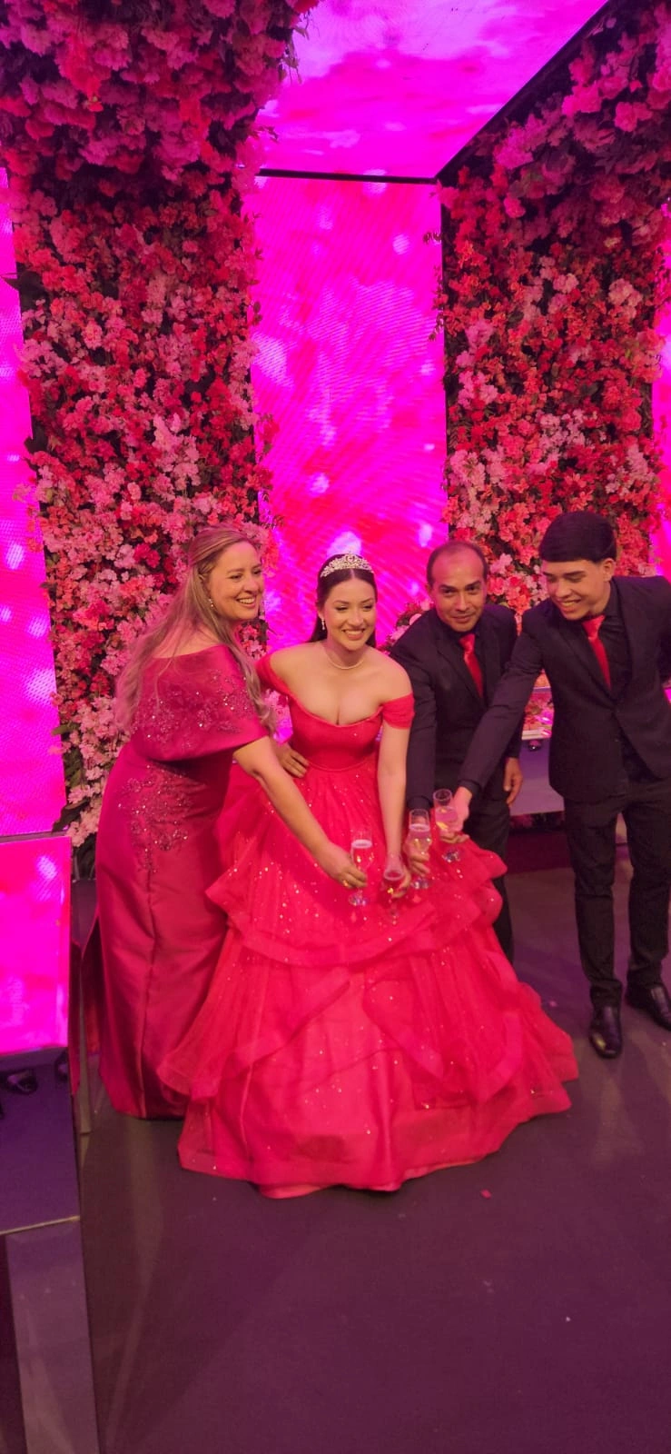 Socorro Araújo, Alynne Sophia, Aliomar Teixeira e Álvaro Sollon