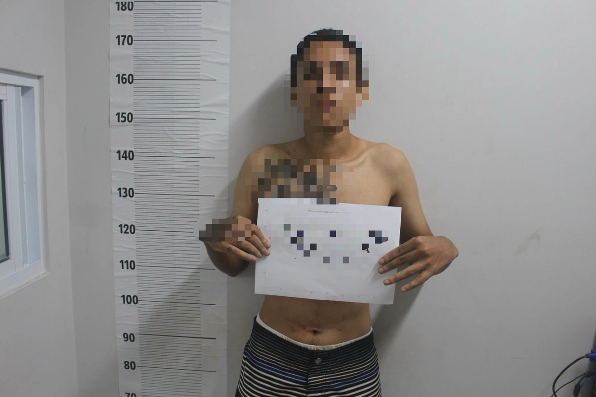 Suspeito de roubo é preso com mandado cumprido no bairro Taquari, em THE