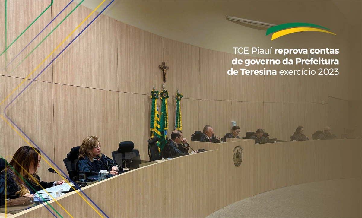 TCE Piauí reprova contas de governo da Prefeitura de Teresina