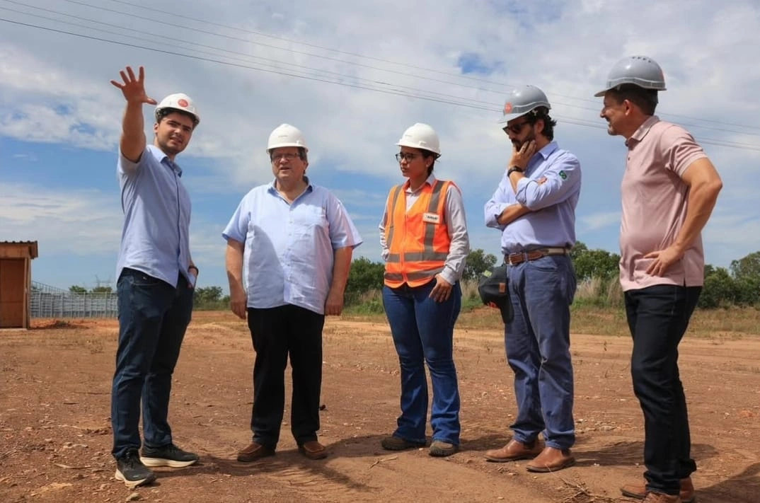 Visita técnica da obra do Frigorifico Piauhy pela Investe Piauí, Banco do Nordeste e Prefeitura de Ribeiro Gonçalves
