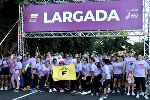 Corrida contra o Feminicídio (Foto: Francisco Leal)