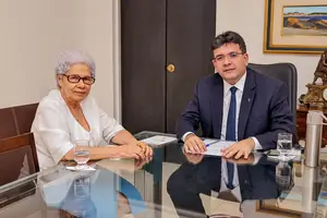 Rafael Fonteles e Regina Sousa (Foto: Reprodução)