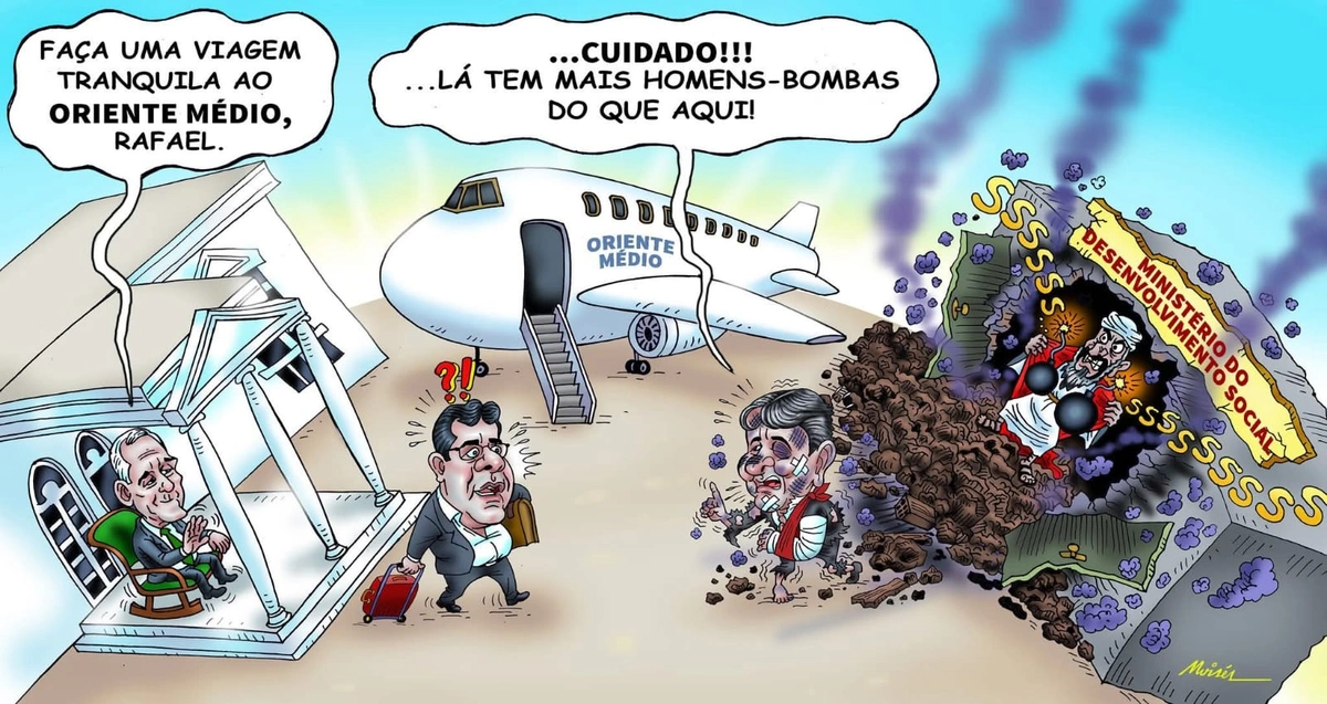 Rafael indo para o Oriente Médio e as recomendações