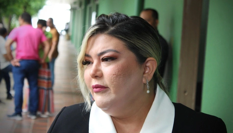 Vereadora em exercício Samantha Cavalca