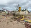Seis crianças ficam feridas após brinquedo de parque de diversões desabar no Piauí
