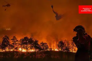 Combate e prevenção de incêndios (Foto: MJSP)