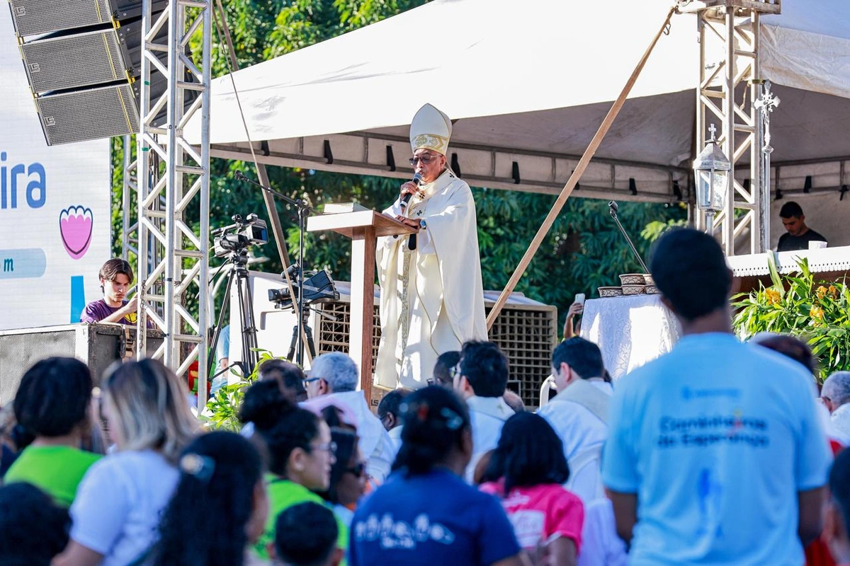 Dom Juarez celebra na Caminhada da Fraternidade 2025