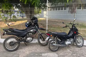 Motos dos suspeitos (Foto: Reprodução)