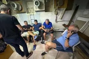 Prefeitos e outras autoridades brasileiras isolados em Israel (Foto: Redes Sociais)