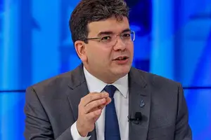 Rafael Fonteles em entrevista (Foto: Gabriel Paulino)