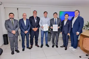 Rafael Fonteles firma parcerias para impulsionar cadeia produtiva de energia limpa no Piauí (Foto: ASCOM / Governo do Piaui)