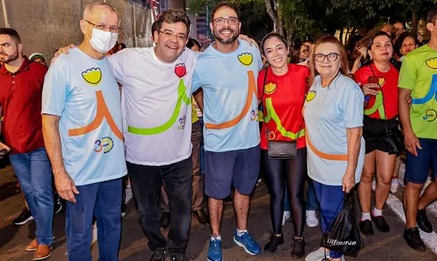Rafael Fonteles participa da Caminhada da Fraternidade e exalta a fé Rafael Fonteles participa da Caminhada da Fraternidade e exalta a fé