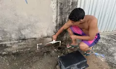 Gangue do Hidrômetro deixa dezenas de famílias sem água no Grande Dirceu