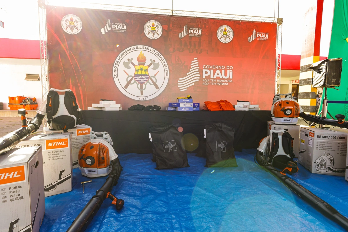 Equipamentos para o Corpo de Bombeiros Militar