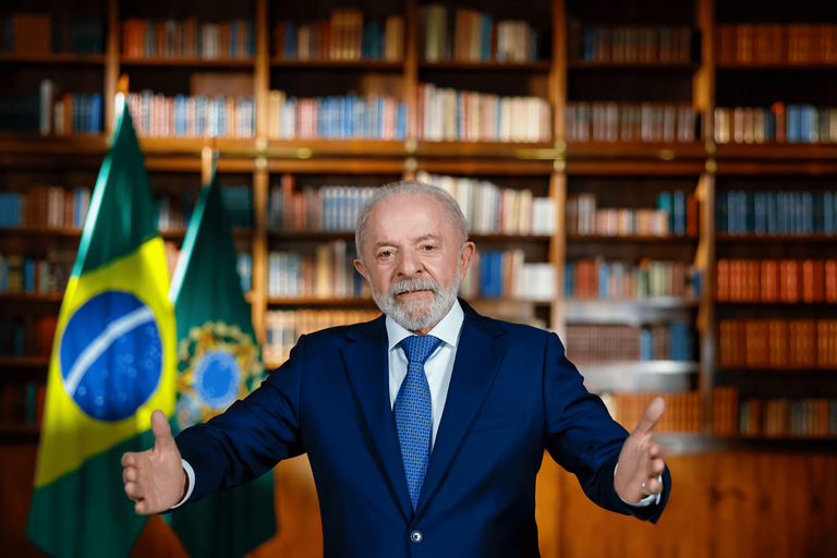 Lula faz pronunciamento a nação brasileira