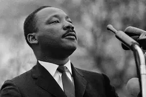 Martin Luther King, ativista político (Foto: Reprodução | Stephen F. Somerstein/Getty Images)