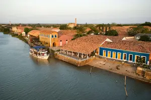 Porto das Barcas na cidade de Parnaíba (Foto: Reprodução)