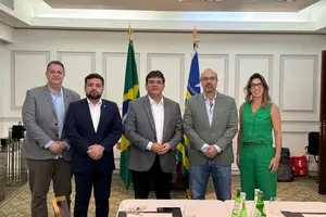 Reunião com Embaixada Brasileira (Foto: Juliana Oliveira)