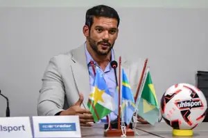 Samir Xaud, presidente da CBF (Foto: Reprodução | Divulgação)