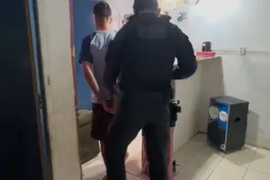 Suspeitos presos pelo DRACO (Foto: SSP-PI)