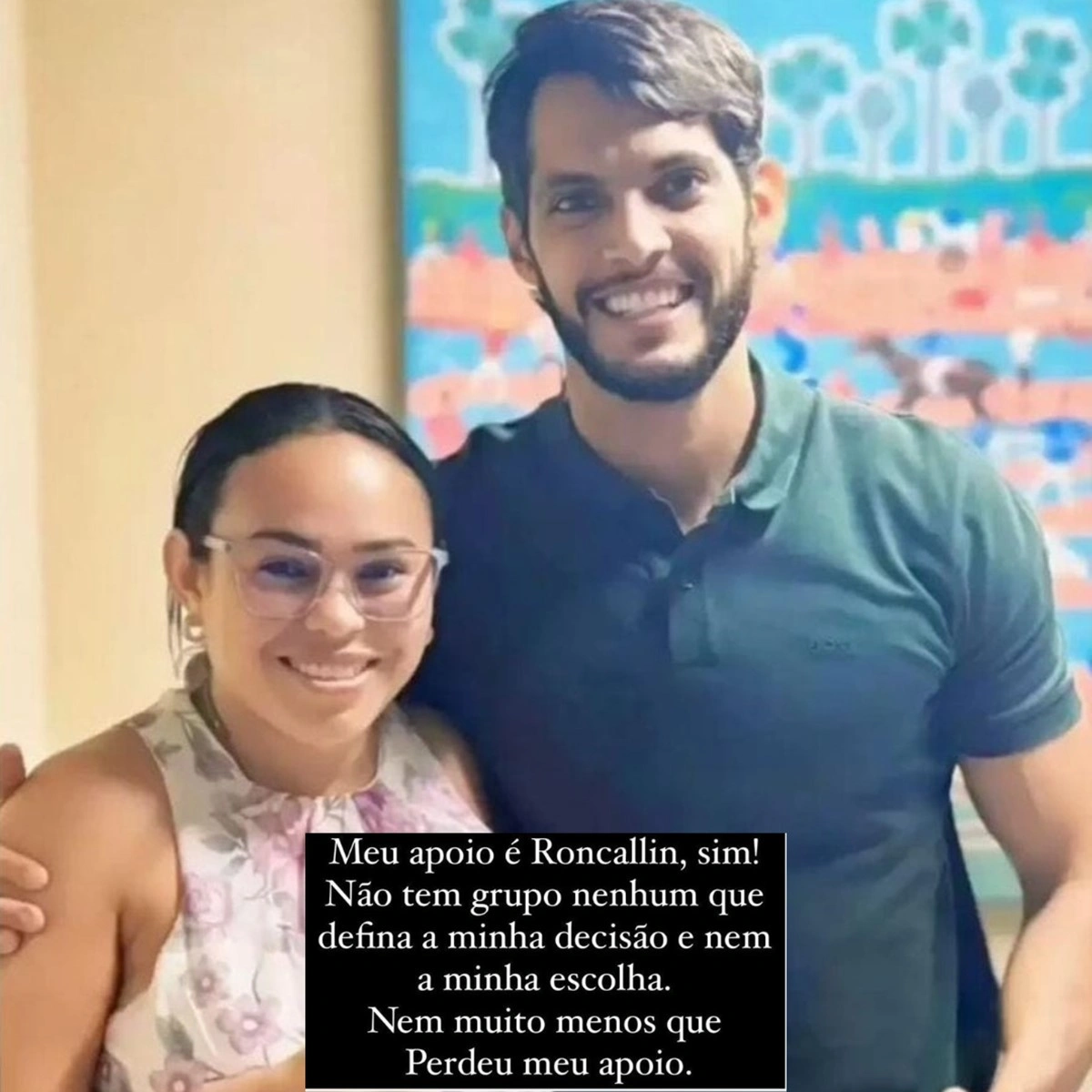 Ex-primeira dama de Teresina Samara Conceição também citada em uma CPI foi apoiadora de Roncallin filho de Roncalli Paulo