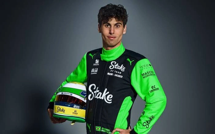Gabriel Bortoletto, piloto da Sauber.