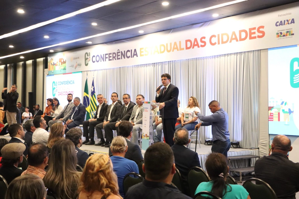 Governador Rafael Fonteles na 6° Conferência Estadual das Cidades