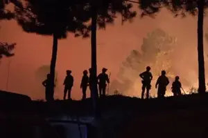 Incêndios em Portugal (Foto: Reprodução | CNN Brasil)