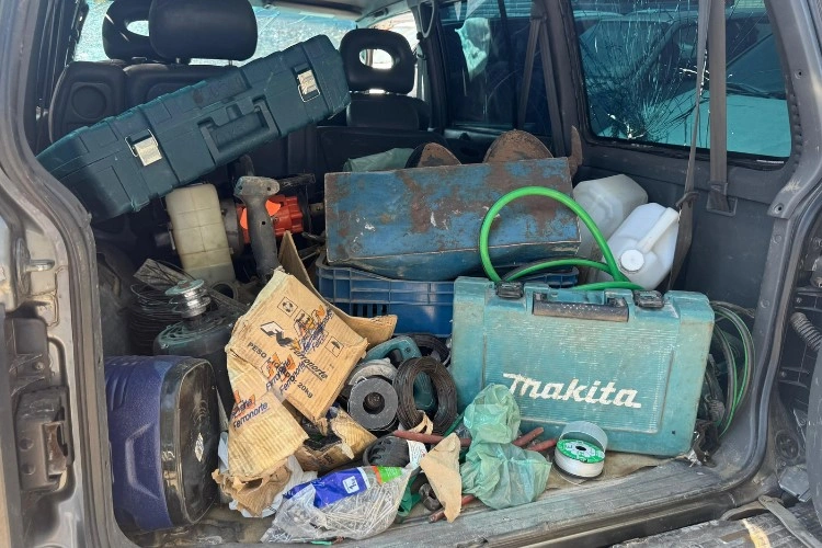 Interior da Pajero