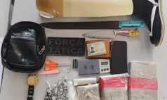 Polícia apreende droga, armas e prótese de perna após troca de tiros em Teresina