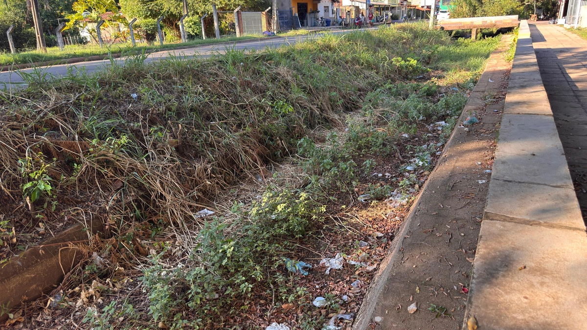 Moradores cobram a limpeza na comunidade