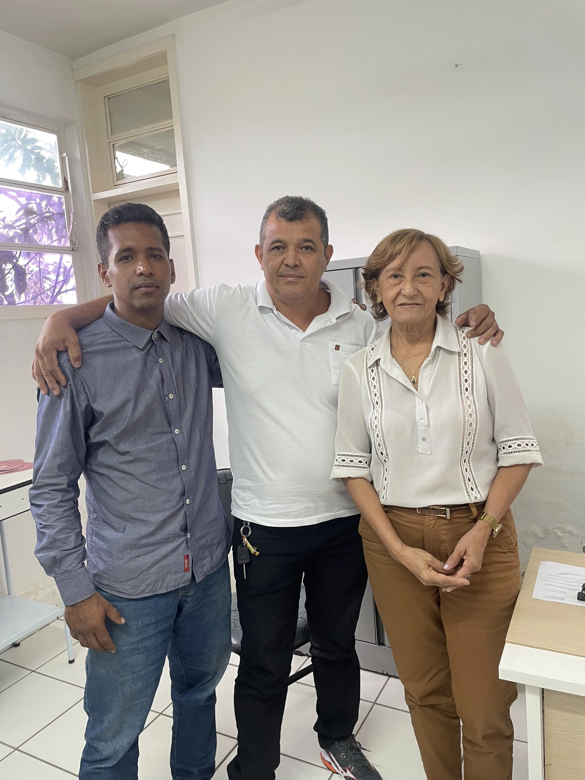 Neto Souza, João de Deus e Jesus Alencar