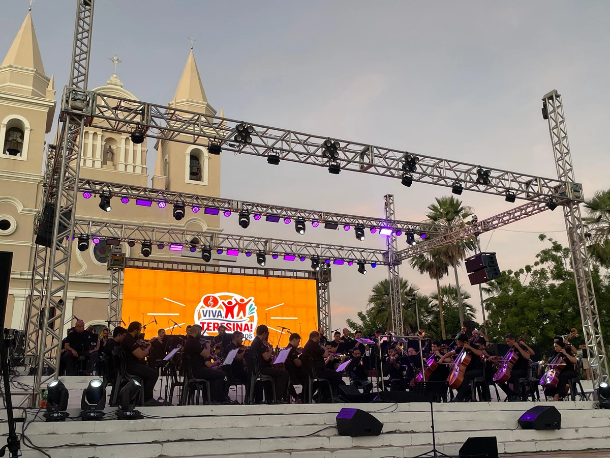 O projeto Sinfonia Anime se apresenta neste domingo (17), às 18h, no adro da Igreja São Benedito