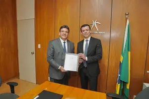 Rafael Fonteles e Rogério Ceron (Foto: Reprodução)