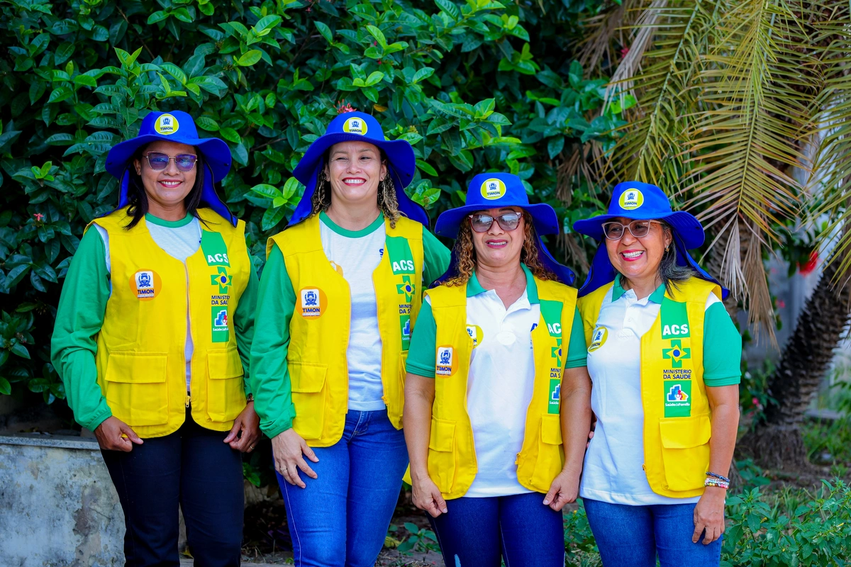 Agente de Saúde com fardamento novo em Timon-MA