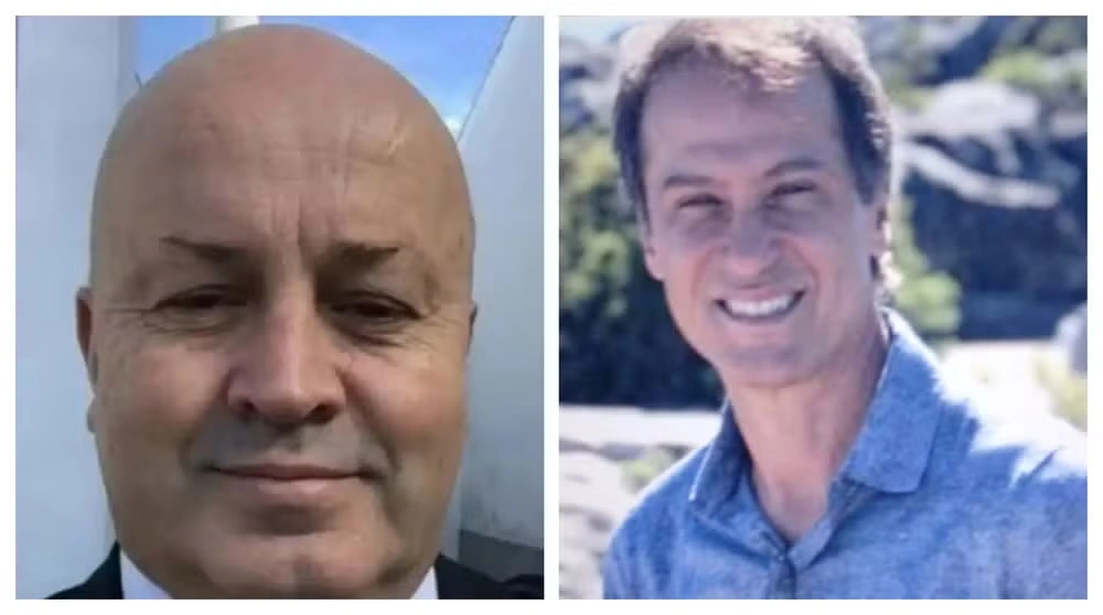 Antônio Carlos Camilo Antunes, conhecido como o 'careca do INSS', e o empresário Maurício Camisotti