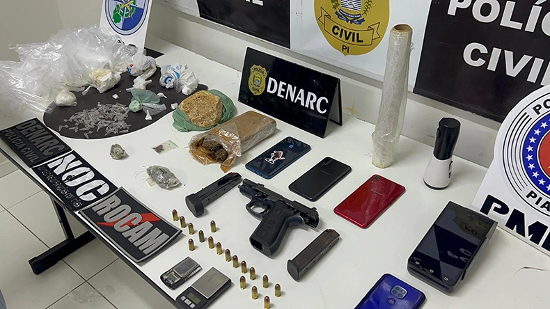 Apreensão das Forças de Segurança de forma integrada