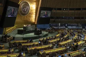 Assembleia Geral da ONU, em Nova York (Foto: Reprodução | NYT)
