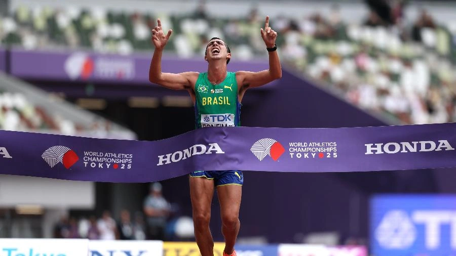 Caio Bonfim campeão mundial