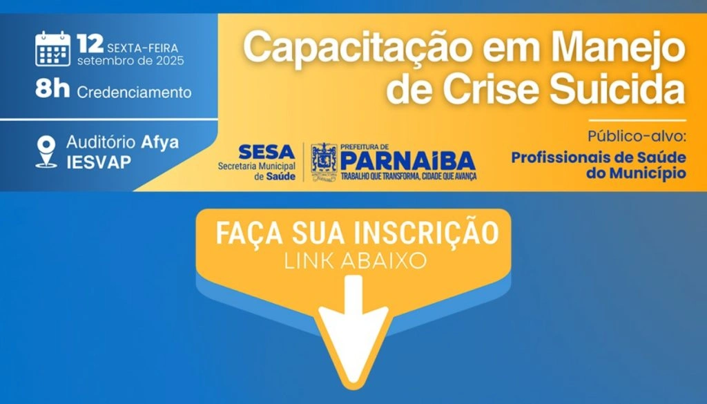 Capacitação em Manejo de Crise Suicida