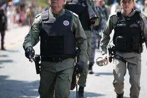 Coronel Scheywann Lopes desfile de 7 de Setembro de 2025 (Foto: Revista40graus / PM-PI)