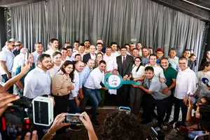 Entrega de veículos adaptados na APPM (Foto: Reprodução)